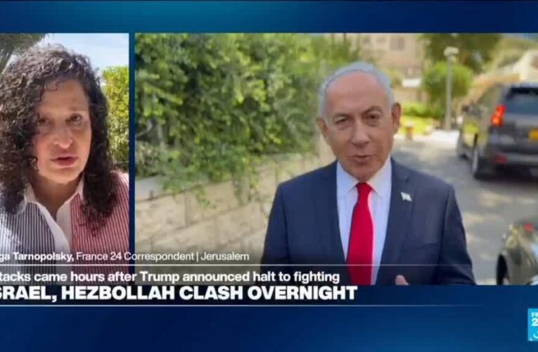 Israel, Hezbollah exchange fire despite Trump announcement