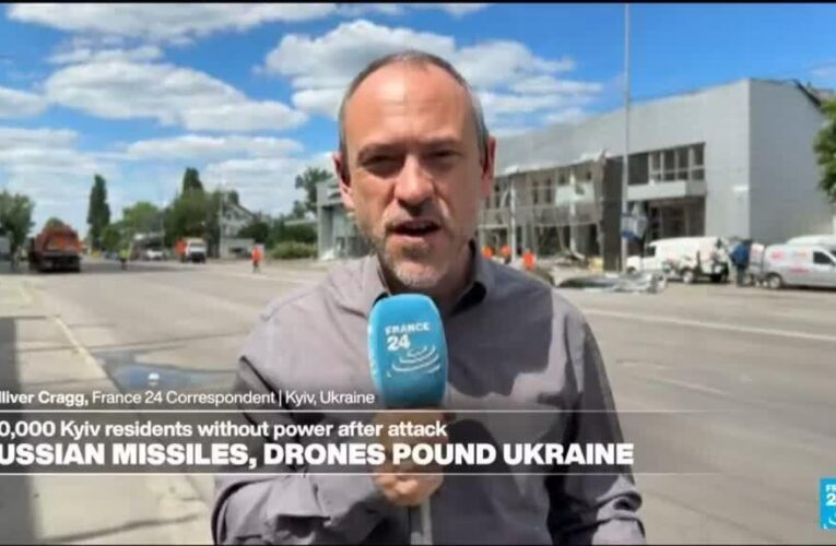 140,00 Kyiv residents without power after Russian attack