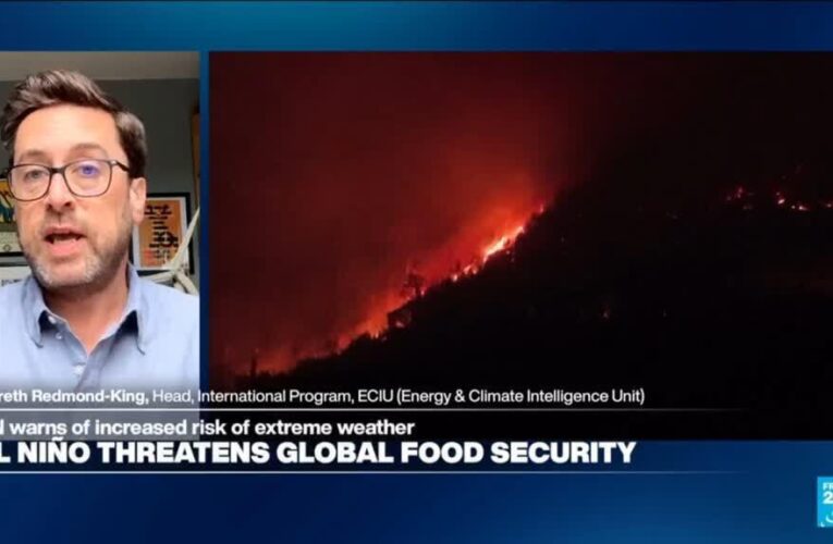 ‘El Niño turbocharging climate change’, warns Gareth Redmond-King