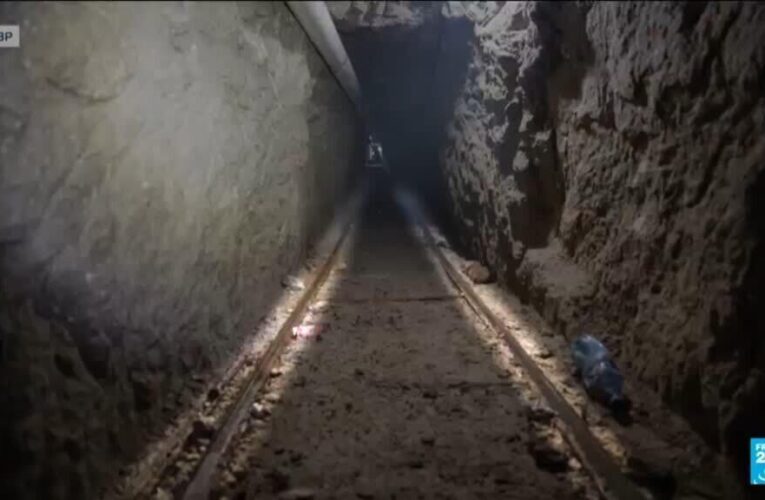 US finds huge tunnel on the Mexican border used to smuggle drugs