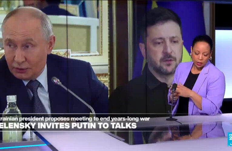 War in Ukraine: Zelensky proposes face-to-face meeting with Putin to end years-long war