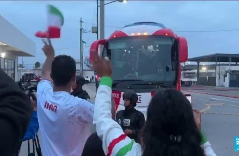 Iran’s World Cup team arrives in Mexico amid US visa row