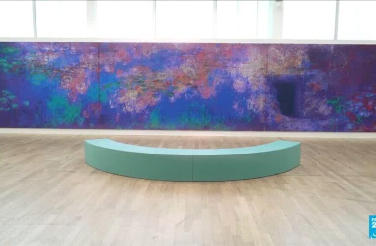 Dissident Chinese artist revisits Monet’s waterlilies through Lego art