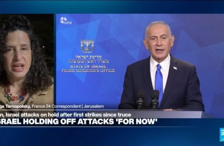 Netanyahu says hostilities ceased after Israeli strikes made Iran stop attacks