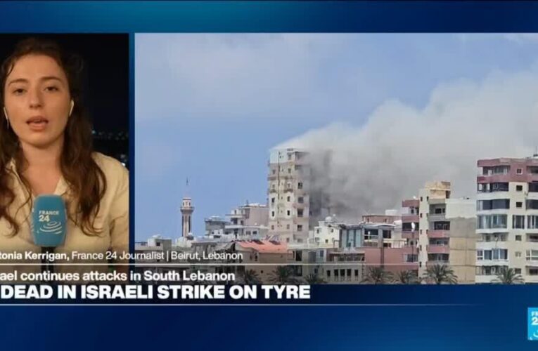 Lebanon says 8 dead in strike on Tyre as Israel keeps up attacks on south