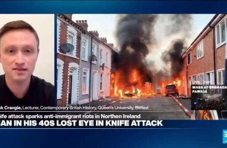 UK watchdog warns online platforms as Belfast riots go viral