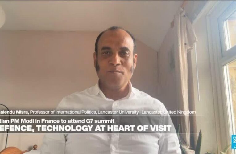 Indian PM Modi in France to attend G7 summit