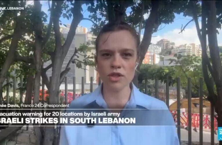 Lebanon reports strikes on south as Israel issues broad evacuation warnings