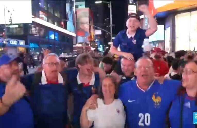 French fans flood New York ahead of world Cup opener