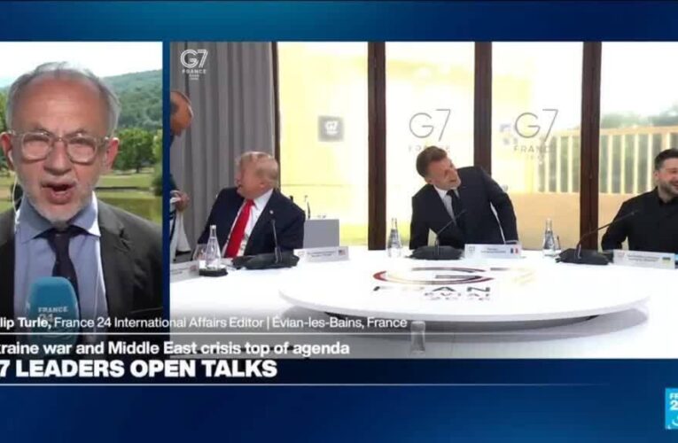 Trump says Russia ‘should make a deal’ after G7 meeting with Zelensky