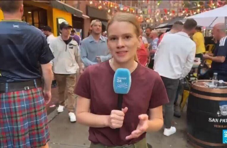 ‘No Scotland, no party’: Tartan army take over Boston for first world cup since 1998