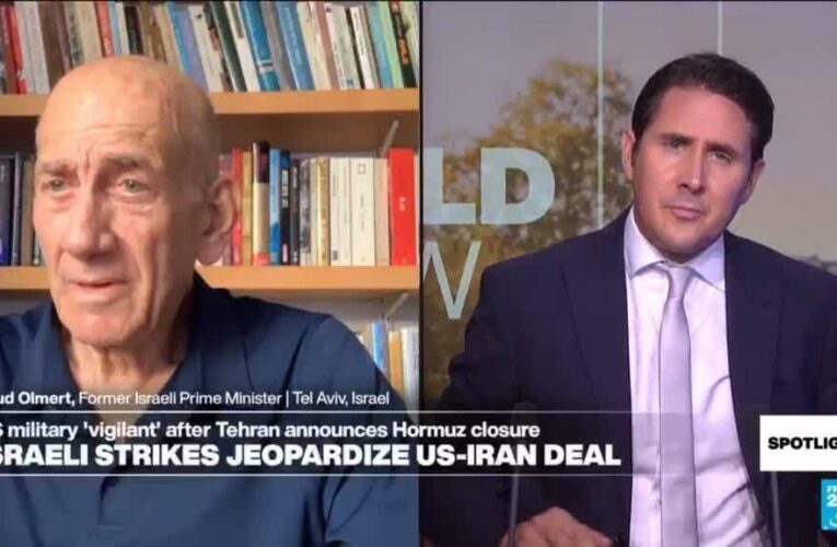 A deal in ‘dire straits’? Israel’s former Prime Minister Ehud Olmert talks to France 24