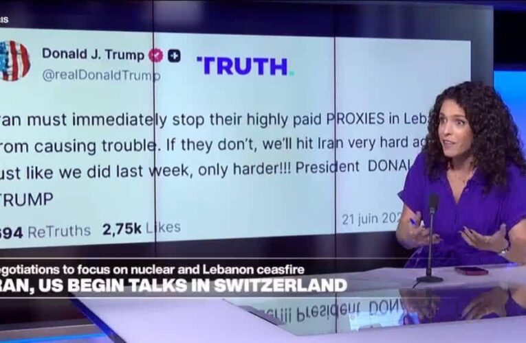Trump threatens to strike Iran over support for Hezbollah as fighting continues in Lebanon