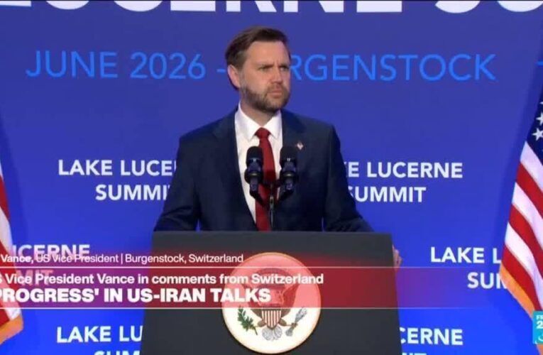 Replay: JD Vance addresses US-Iran talks