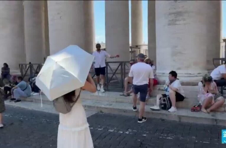 Europe wilts under record temperatures as heatwave sweeps continent