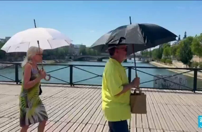 ‘Brutal’: Paris tourists struggle in extreme heat as sites close early