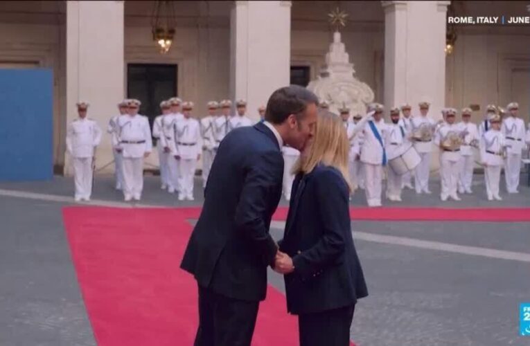 What’s on the agenda as Macron meets Meloni for rare summit?