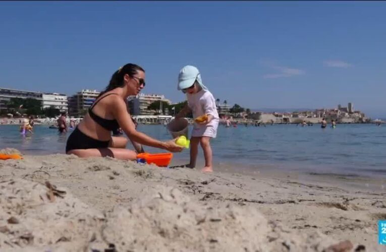 French riviera spared from scorching heatwave