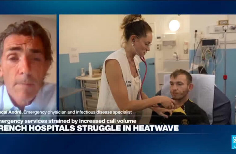 French hospitals struggle in heatwave: Emergency services strained by increased call volume