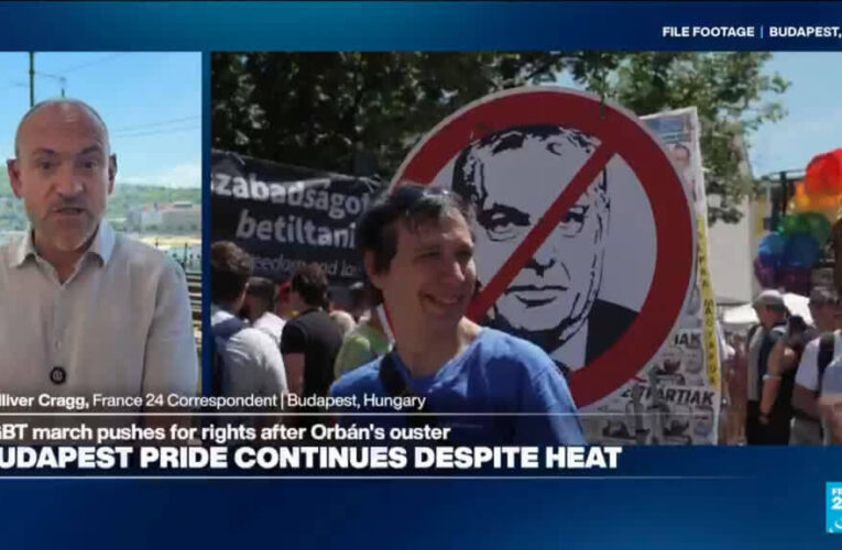 Budapest pride continues despite heat