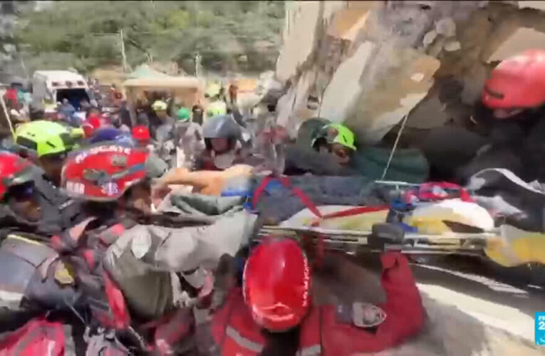 Venezuela: Search enters its third day, the window for finding survivors is rapidly closing