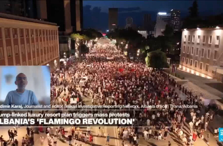 Albania’s “Flamingo revolution”: Trump-linked luxury resort plan triggers mass protests