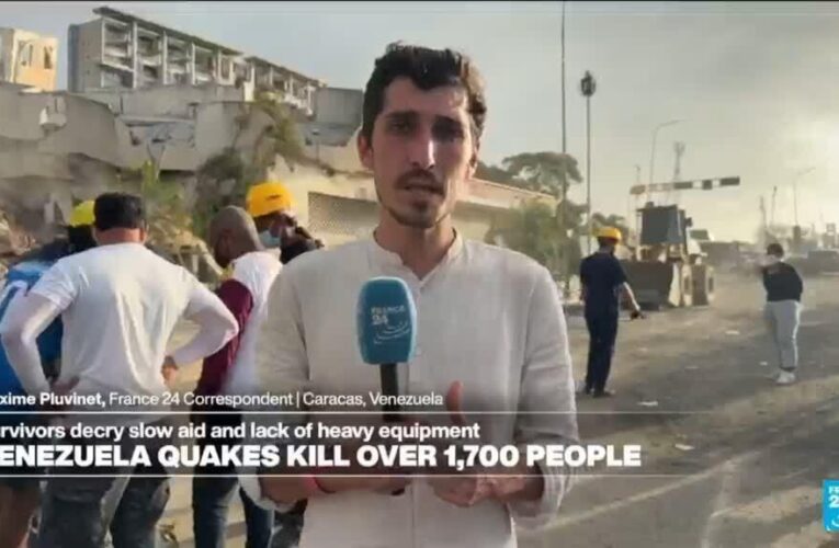 On the ground in Venezuela: ‘All the buildings have collapsed’