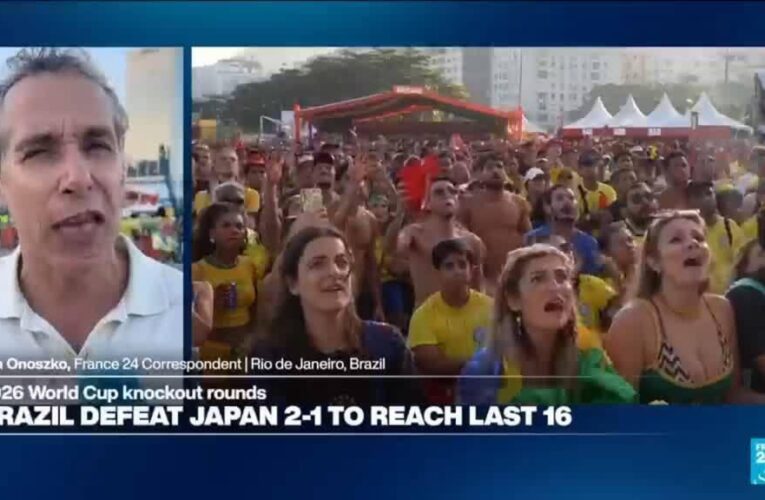 Reaction from Rio after Brazil’s last-gasp World Cup win against Japan