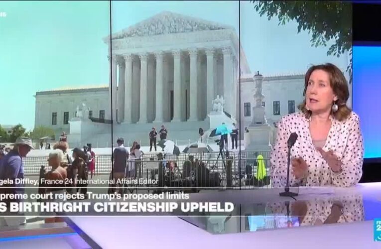 ‘A big setback for Trump’: Supreme Court rejects bid to curb birthright citizenship