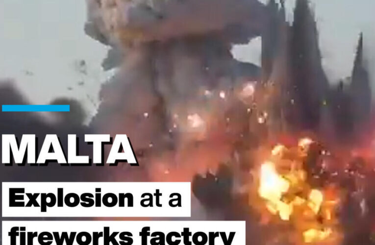 Malta: Explosion at a fireworks factory