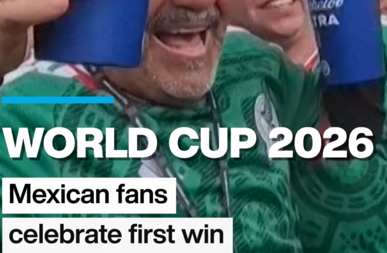 World Cup 2026: Mexican fans celebrate first win