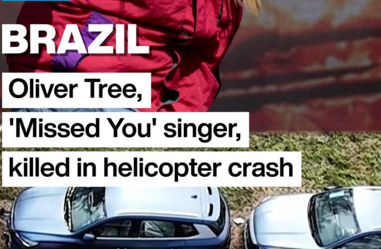 Brazil : Oliver Tree, “Missed You” singer, killed in helicopter crash