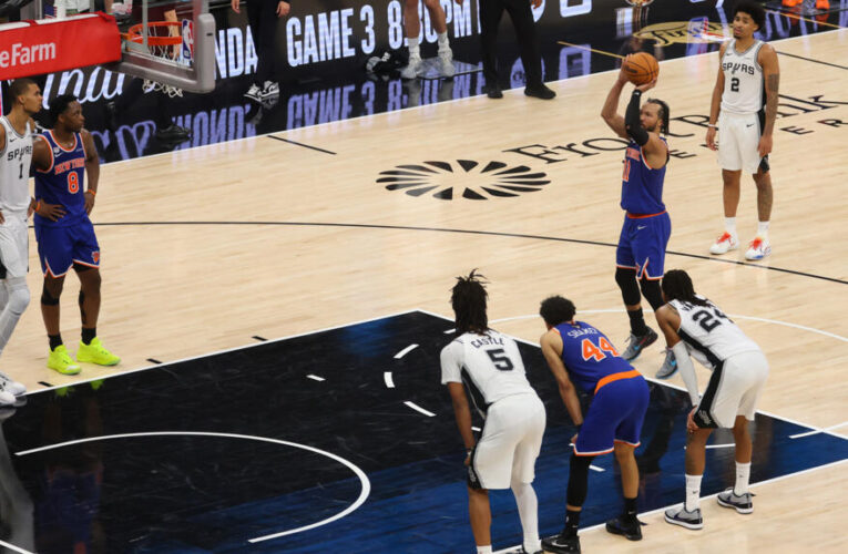 New York Knicks hold off Wembanyama’s Spurs to take 2-0 lead in NBA Finals