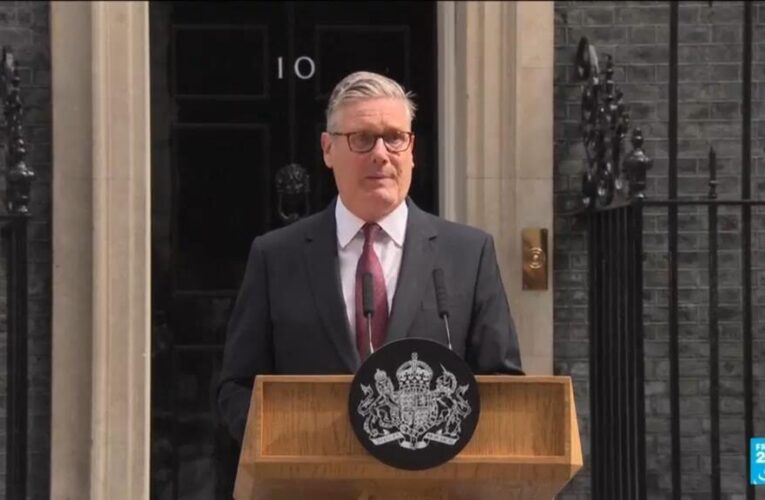 Replay: UK Prime Minister Keir Starmer steps down