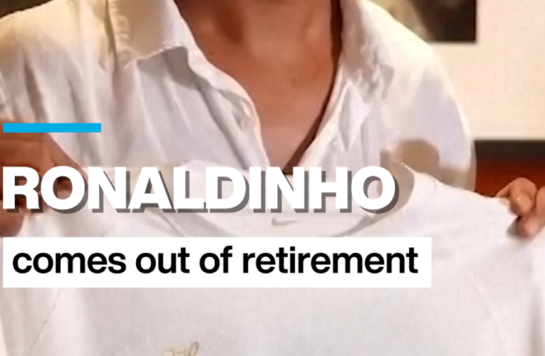 Is Ronaldinho coming out of retirement?