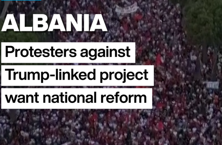 #Albania: protesters against #Trump-linked #luxury resort demand national #reform