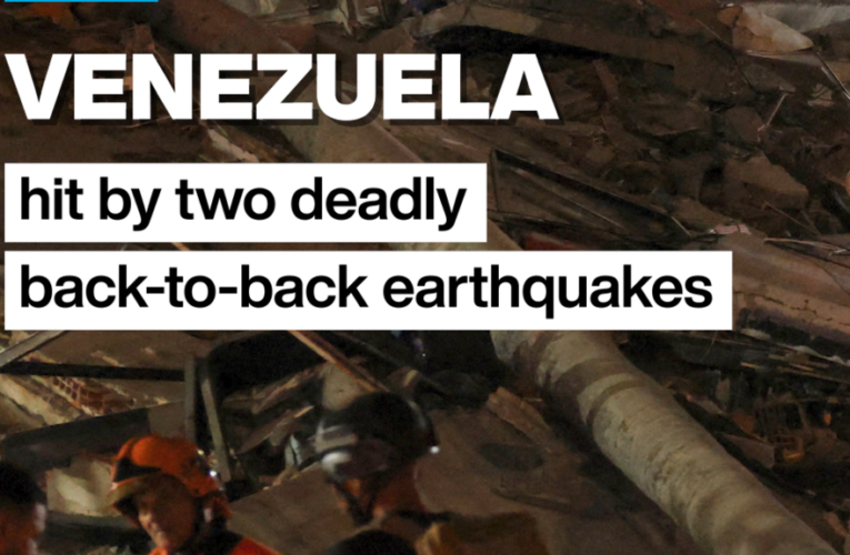 #Venezuela hit by deadly back-to-back #earthquakes