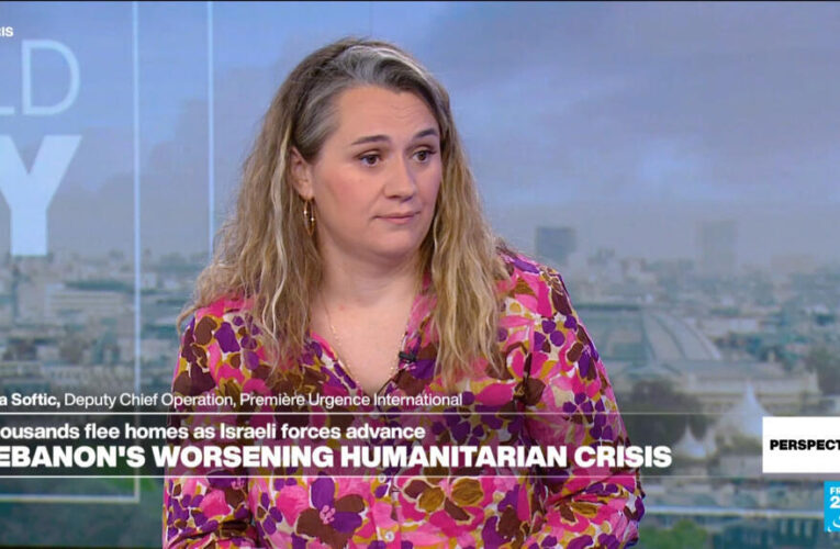 Aid worker Elsa Softic on Lebanon’s worsening humanitarian crisis