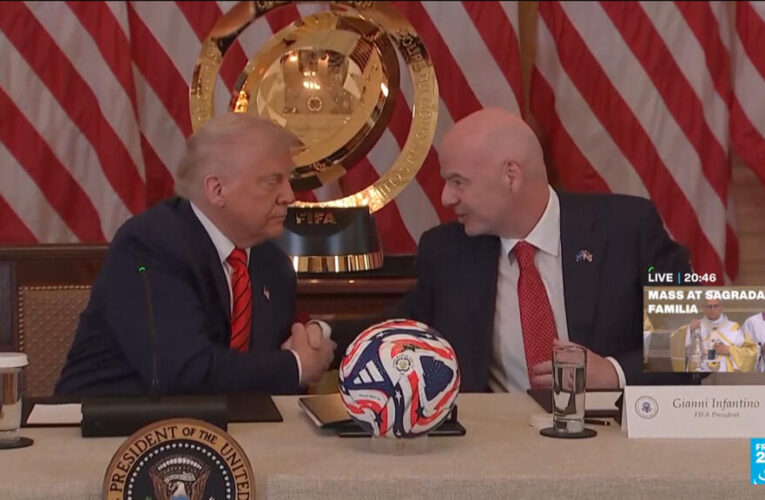 FIFA’s neutrality in question as Infantino cozies up to Trump