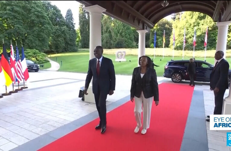 At G7 summit, Kenya calls for better recognition of Africa by international institutions