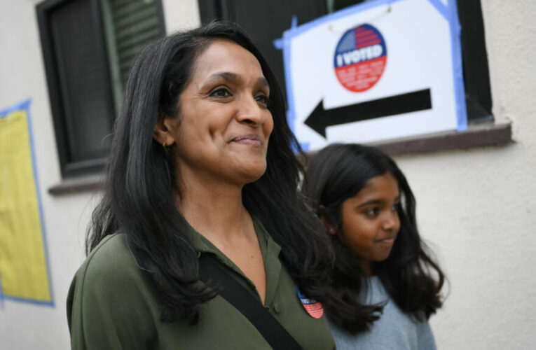 Left-winger beats Trump-backed Republican to advance to LA mayor runoff