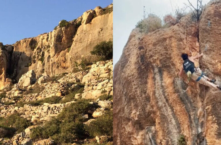 Palestinian rock climbing in West Bank hindered by Israeli settlements