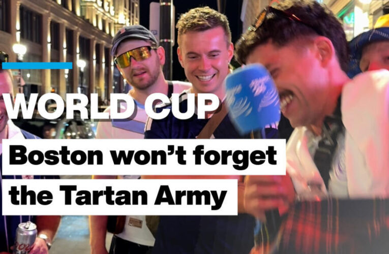 Farewell, Scotland: Boston won’t forget the Tartan Army