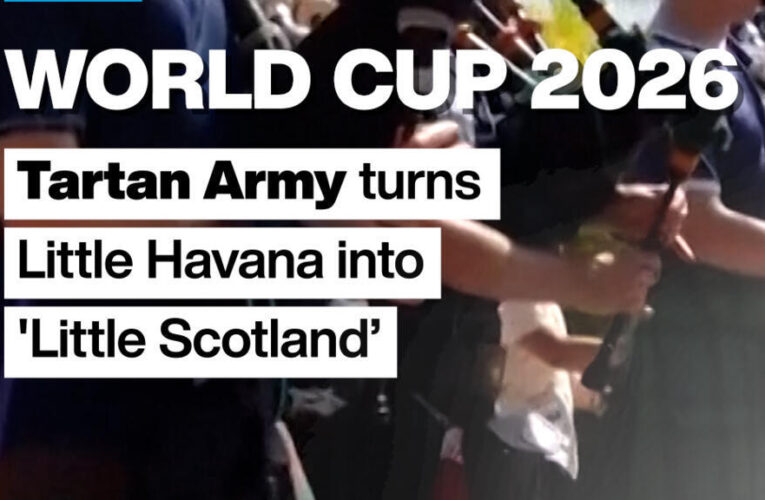 World Cup 2026: Tartan Army turns Little Havana into ‘Little Scotland’