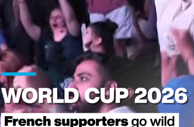 World Cup 2026: French supporters go wild after victory against Senegal