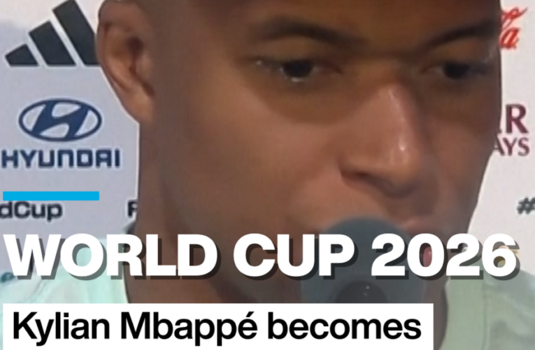World Cup 2026: Kylian Mbappé becomes all-time leading scorer for Les Bleus