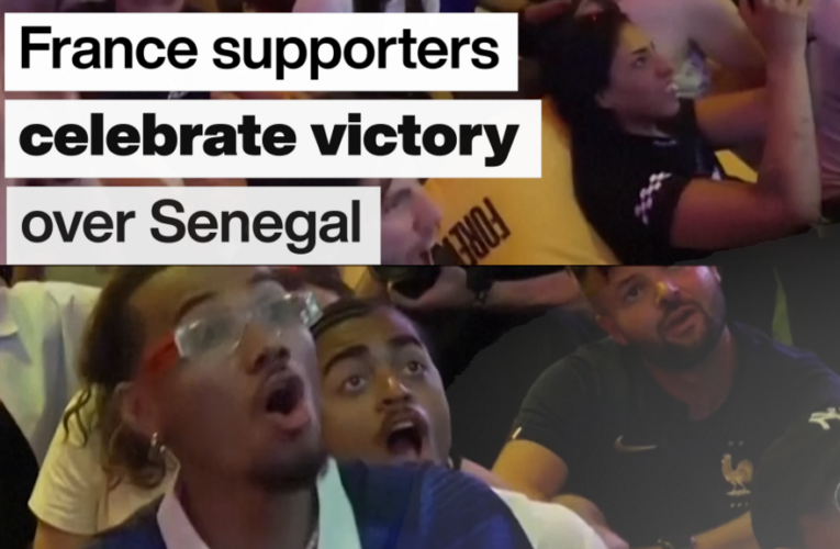 World Cup 2026: France supporters celebrate victory over Senegal