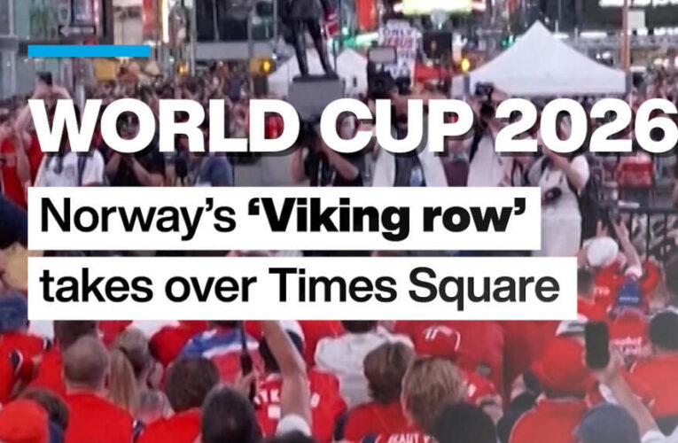 World Cup 2026: Norway’s ‘Viking row’ takes over Times Square
