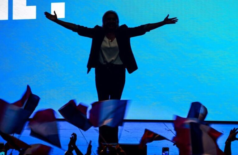 In pictures: Marine Le Pen’s political rise and frustrated presidential ambitions
