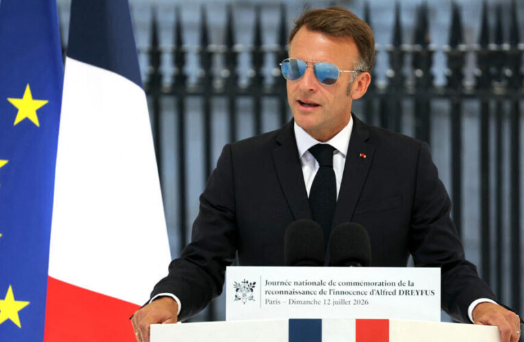 Macron calls for ‘constant vigilance’ against antisemitism as France honors Alfred Dreyfus